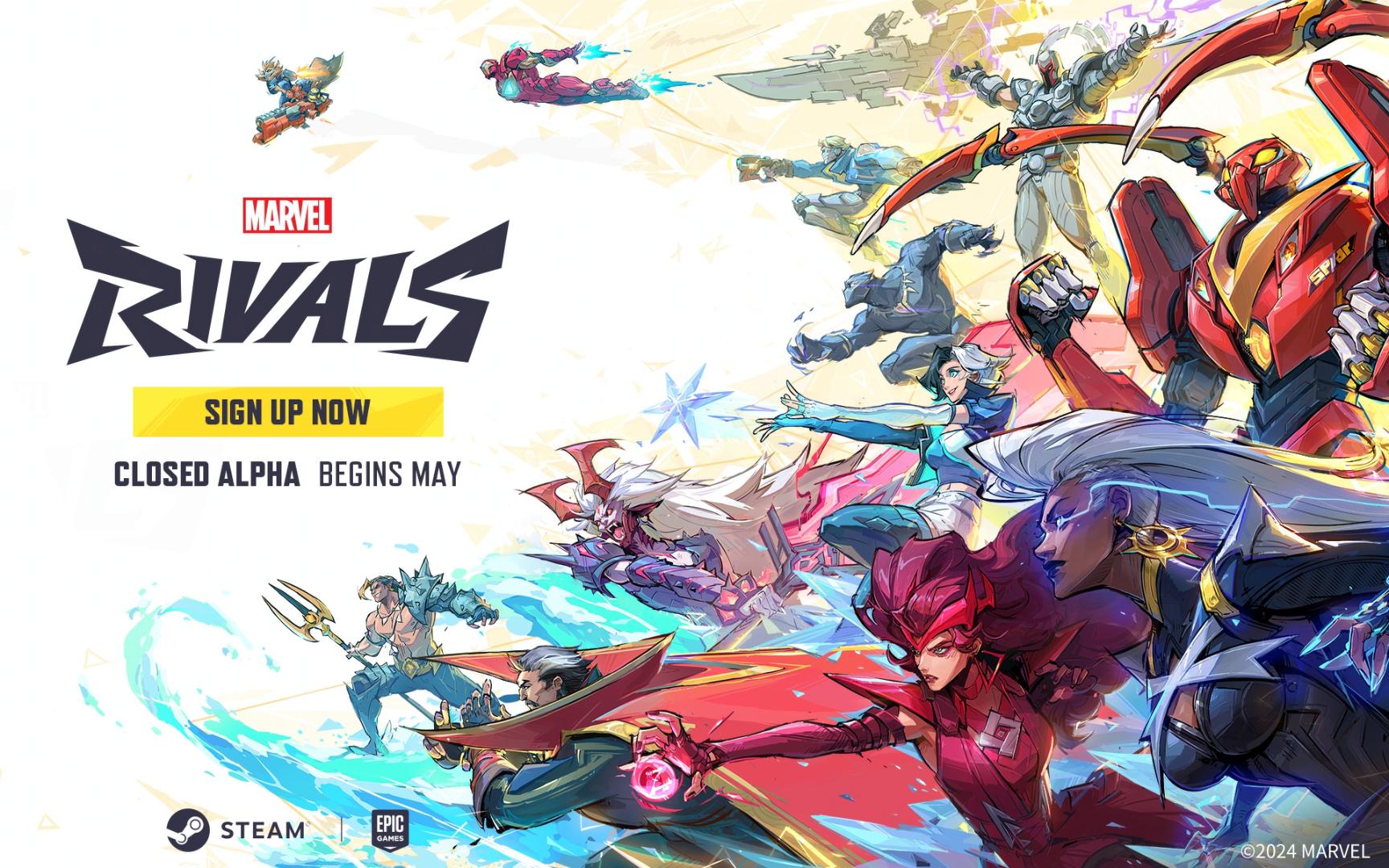 Marvel Rivals Closed Alpha Registration